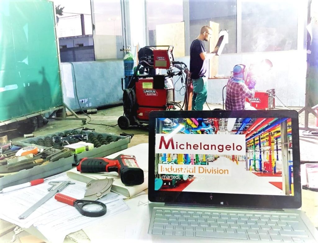 corso coordinatore di saldatura alla michelangelo luglio 2018 napoli