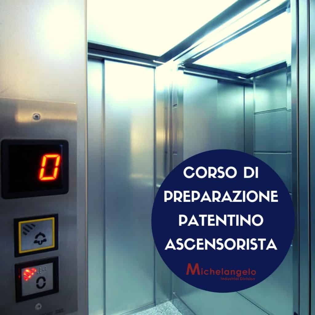 Corso di preparazione patentino ascensorista gennaio 2019