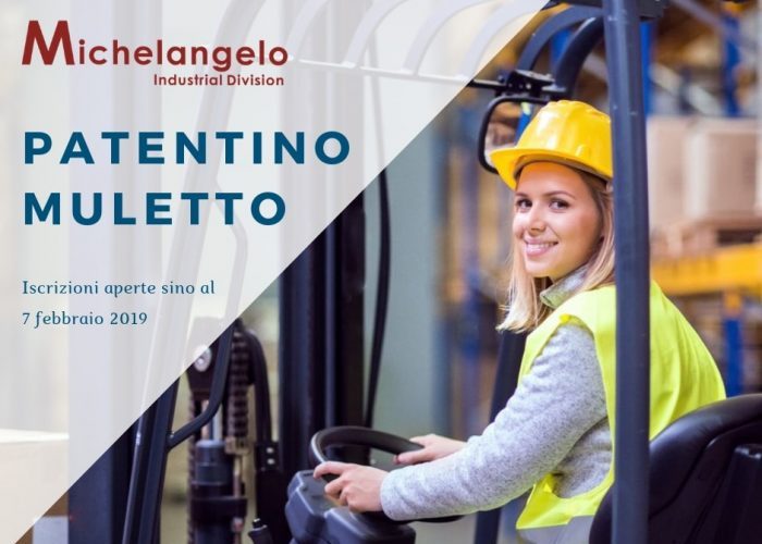 patentino muletto carrelli elevatori napoli