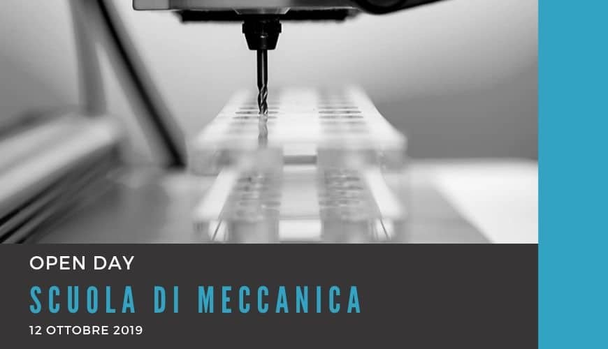 Programma Open Day Scuola di Meccanica